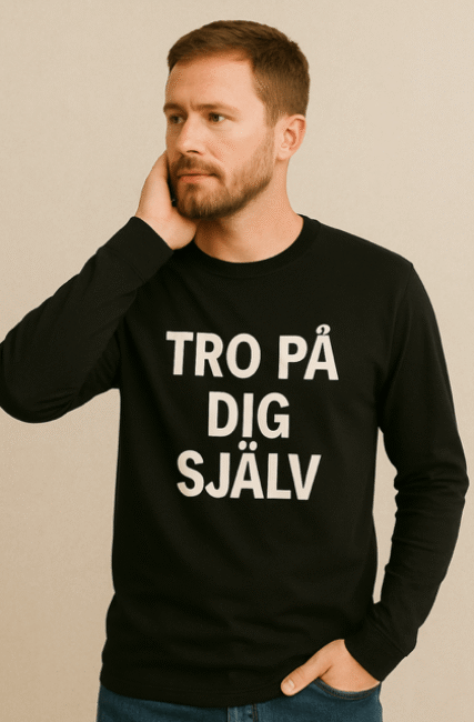 Långärmad t-shirt